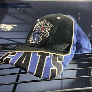 Kentucky Wildcats Hat Snapback College Basketball Zephyr Black Blue Cap